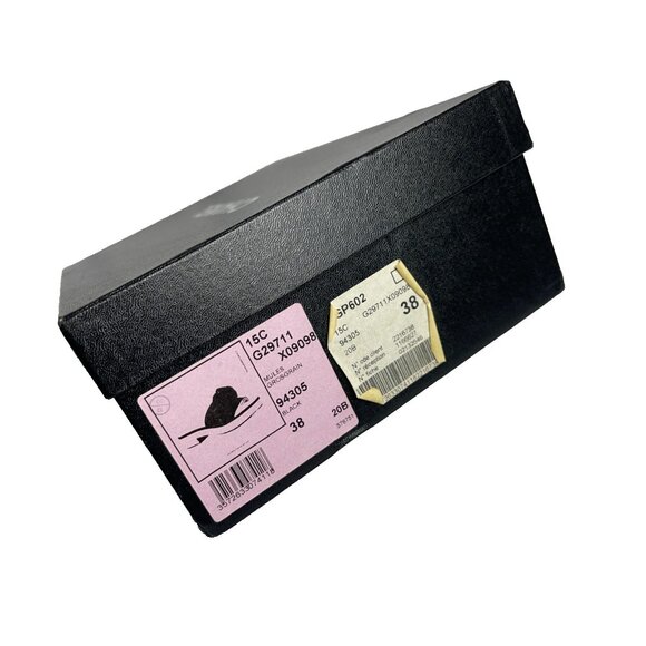 CHANEL CC 2015 Interlocking CC Logo Slides Shoes Sandals Wood +Box Sz 38 US 7.5 - Picture 6 of 16